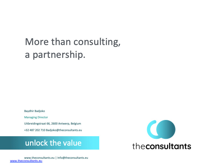 CTA-More than consulting - a partnership